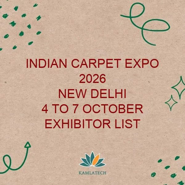 Indian Carpet Expo New Delhi 2026 Exhibitor List (210 Exhibitors)
